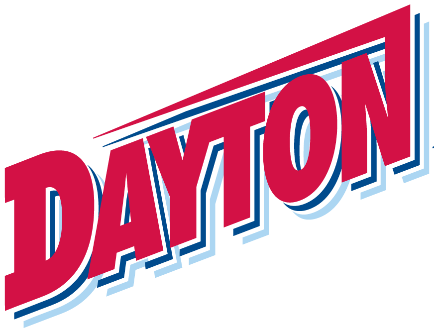 Dayton Flyers 1995-2013 Wordmark Logo diy DTF decal sticker